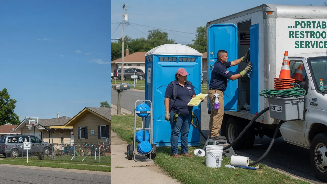 Portable Toilet Rental in Auburn, KS near me